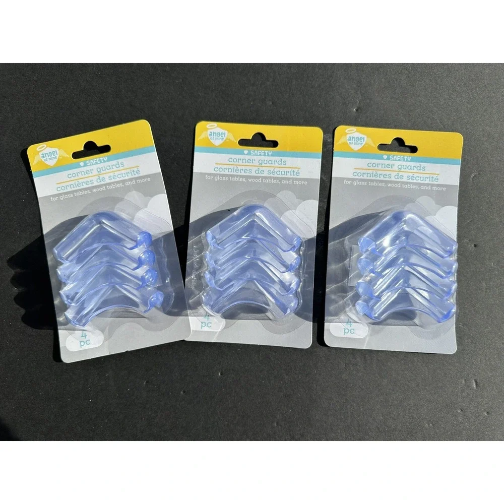 New 12 Pcs for Glass or Wood Tables Protector, Corner Guards for Baby~ US Seller